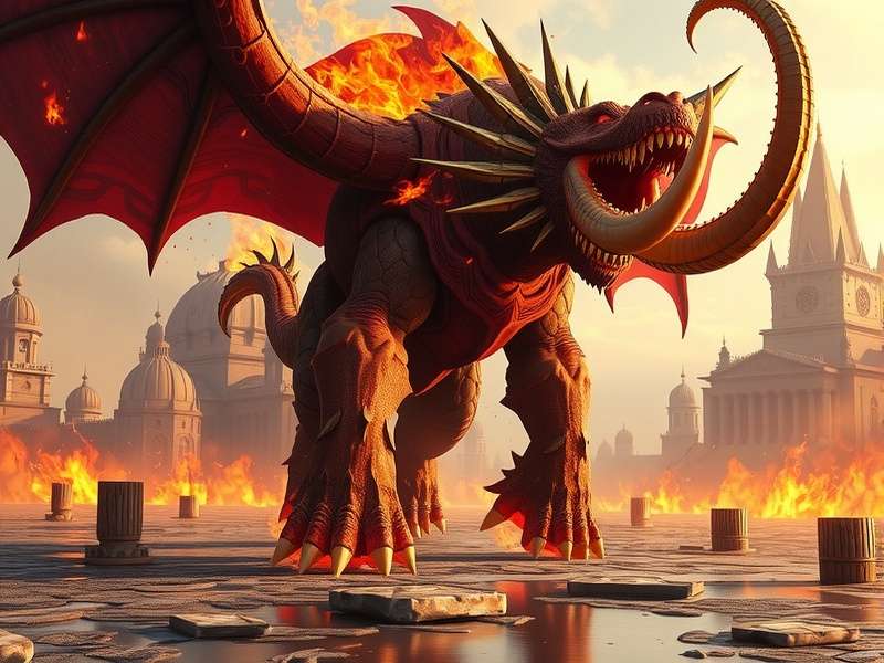 Burning Behemoths Gameplay Screenshot